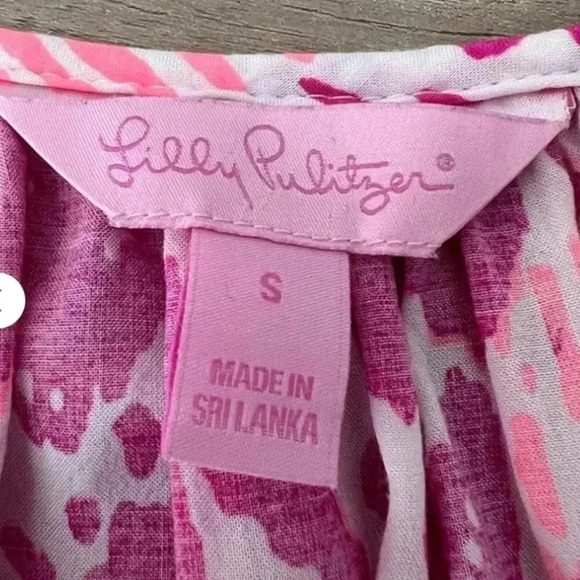 Lilly Pulitzer blouse / Tunic Floral - Picture 5 of 6